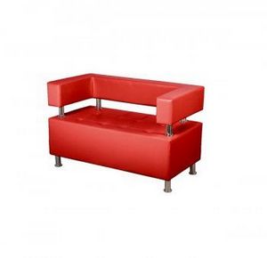 Диван 3х местный Рейли Красный в Игриме - igrim.ok-mebel.com | фото