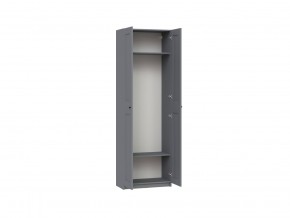2.06.01.040.4 МАКС шкаф 2 двери 75х38х233 серый RU в Игриме - igrim.ok-mebel.com | фото
