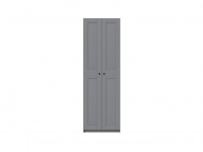 2.06.01.040.4 МАКС шкаф 2 двери 75х38х233 серый RU в Игриме - igrim.ok-mebel.com | фото 3