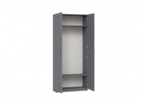 2.06.01.060.4 МАКС шкаф 2 двери 100х38х233 серый RU в Игриме - igrim.ok-mebel.com | фото 2