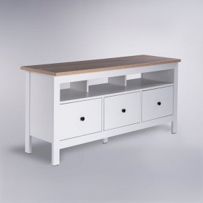 2.08.03.090.14 САГА тумба 3 ящика белая/ясень RU в Игриме - igrim.ok-mebel.com | фото