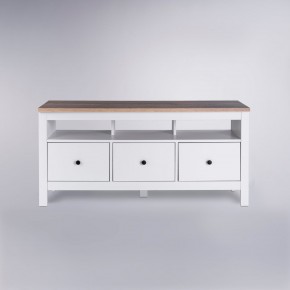 2.08.03.090.14 САГА тумба 3 ящика белая/ясень RU в Игриме - igrim.ok-mebel.com | фото 2