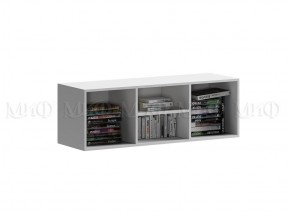 ВЕГА NEW Позитив Антресоль (Бетон темный/белый) в Игриме - igrim.ok-mebel.com | фото 2