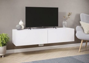 АЙДЕН ТБН06-1400 Тумба ТВ подвесная (белый) в Игриме - igrim.ok-mebel.com | фото 3