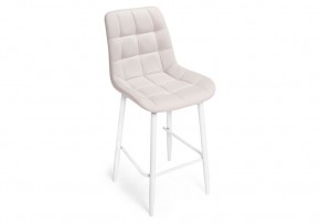 Барный стул Алст К крутящийся молочный / белый в Игриме - igrim.ok-mebel.com | фото 1