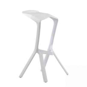 Барный стул Barneo N-227 Miura белый в Игриме - igrim.ok-mebel.com | фото