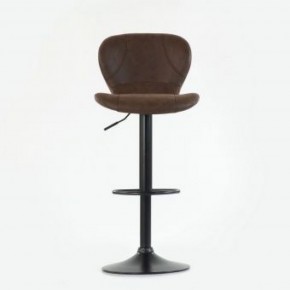 Барный стул Barneo N-86 Time / Black / VPU Brown Vintage коричневый винтаж PK970-18 в Игриме - igrim.ok-mebel.com | фото 3