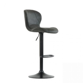 Барный стул Barneo N-86 Time / Black / VPU Dark Gray Vintage серый винтаж 970-11 в Игриме - igrim.ok-mebel.com | фото