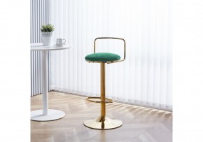 Барный стул Lusia green / gold в Игриме - igrim.ok-mebel.com | фото 6