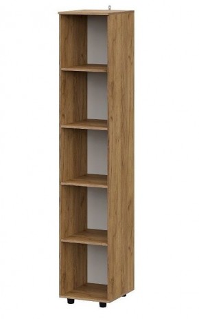 БАЙКАЛ Пенал (Графит/Дуб золотой) в Игриме - igrim.ok-mebel.com | фото 2