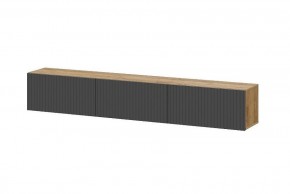 БАЙКАЛ Тумба (Графит/Дуб золотой) в Игриме - igrim.ok-mebel.com | фото
