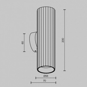 Бра Maytoni Calipso C106WL-02-GU10-B в Игриме - igrim.ok-mebel.com | фото 6