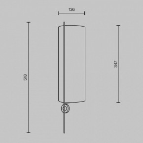 Бра Maytoni Glamping MOD437WL-02BG1 в Игриме - igrim.ok-mebel.com | фото 2