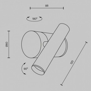 Бра Maytoni Utility MOD433WL-L3B3K1 в Игриме - igrim.ok-mebel.com | фото 5