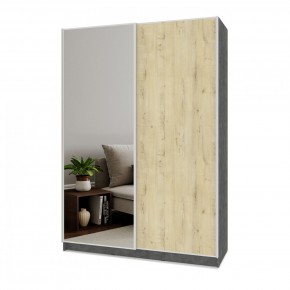 БРАУН Б682 Шкаф-купе (камень темный/ирландский дуб) в Игриме - igrim.ok-mebel.com | фото