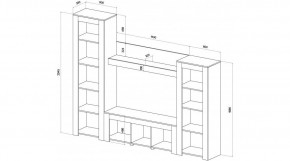 БРУНО Гостиная в Игриме - igrim.ok-mebel.com | фото 2
