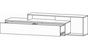 ДАЛЛАС Гостиная (модульная) цемент темный в Игриме - igrim.ok-mebel.com | фото 6