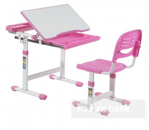 Комплект парта + стул трансформеры Cantare Pink в Игриме - igrim.ok-mebel.com | фото 1