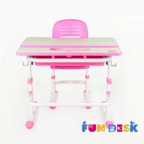 Парта-трансформер + стул Lavoro Pink в Игриме - igrim.ok-mebel.com | фото 4