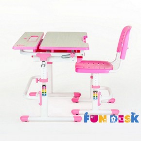 Парта-трансформер + стул Lavoro Pink в Игриме - igrim.ok-mebel.com | фото 5
