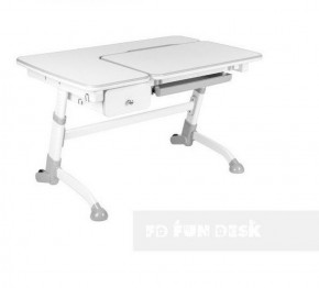 Парта-трансофрмер Amare Grey с выдвижным ящиком в Игриме - igrim.ok-mebel.com | фото 4