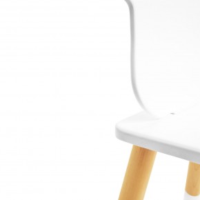 Детский стул Rolti Baby «Облачко» (белый/белый/белый, массив березы/мдф) в Игриме - igrim.ok-mebel.com | фото