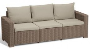 Диван Калифорния 3-х местный (California 2 Sofa), капучино в Игриме - igrim.ok-mebel.com | фото 2