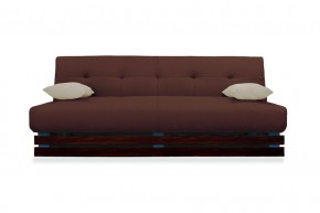 Диван Манго 1 (Нео Шоколад/подушки Нео Латте) в Игриме - igrim.ok-mebel.com | фото