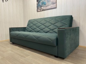 Диван Престиж-15 (НПБ+МДФ) велюр Sensey bottle green в Игриме - igrim.ok-mebel.com | фото 3