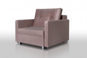 Диван Реал 80 с подлокотниками (микровелюр коричневый) в Игриме - igrim.ok-mebel.com | фото