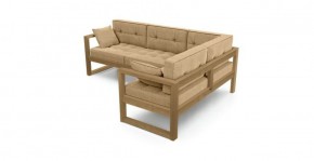 Диван угловой Д-4 Правый (Беж/Холодный серый) в Игриме - igrim.ok-mebel.com | фото 2