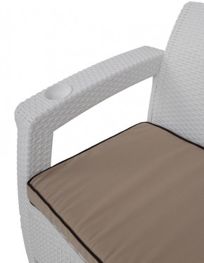 Диван Yalta Premium Sofa 2 Set (Ялта) белый (+подушки под спину) в Игриме - igrim.ok-mebel.com | фото 2
