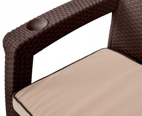 Диван Yalta Premium Sofa 2 Set (Ялта) шоколадный (+подушки под спину) в Игриме - igrim.ok-mebel.com | фото 3