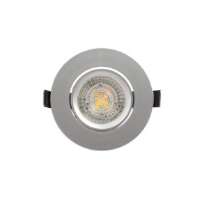 DK3020-CM Встраиваемый светильник, IP 20, 10 Вт, GU5.3, LED, серый, пластик в Игриме - igrim.ok-mebel.com | фото