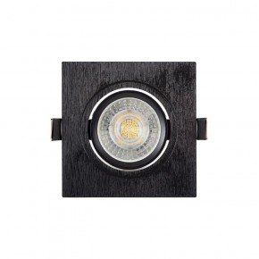 DK3021-BK Встраиваемый светильник, IP 20, 10 Вт, GU5.3, LED, черный, пластик в Игриме - igrim.ok-mebel.com | фото 1
