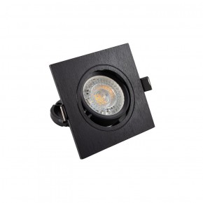 DK3021-BK Встраиваемый светильник, IP 20, 10 Вт, GU5.3, LED, черный, пластик в Игриме - igrim.ok-mebel.com | фото 2