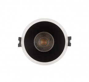 DK3026-WB Встраиваемый светильник, IP 20, 10 Вт, GU5.3, LED, белый/черный, пластик в Игриме - igrim.ok-mebel.com | фото