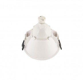 DK3026-WG Встраиваемый светильник, IP 20, 10 Вт, GU5.3, LED, белый/золотой, пластик в Игриме - igrim.ok-mebel.com | фото 3