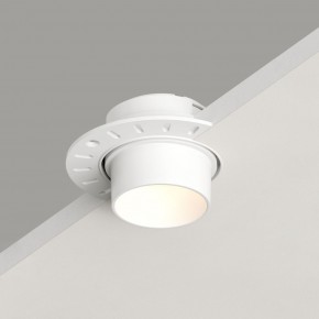 DK3056-WH Встраиваемый светильник под шпатлевку, IP20, до 15 Вт, LED, GU5,3, белый, пластик в Игриме - igrim.ok-mebel.com | фото 2