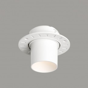 DK3057-WH Встраиваемый светильник под шпатлевку, IP20, до 15 Вт, LED, GU5,3, белый, пластик в Игриме - igrim.ok-mebel.com | фото