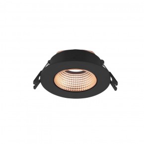 DK3061-BBR Встраиваемый светильник, IP 20, 10 Вт, GU5.3, LED, черный/бронзовый, пластик в Игриме - igrim.ok-mebel.com | фото 2