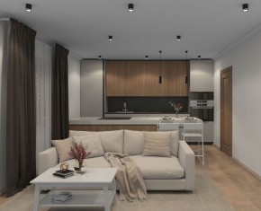 DK4013-BK Светильник накладной IP 20, 5 Вт, LED 4000, черный, алюминий/акрил в Игриме - igrim.ok-mebel.com | фото 3