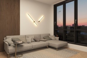 DK5014-SG Бра 1000 мм, 3000К, IP20, 12 Вт, матовое золото в Игриме - igrim.ok-mebel.com | фото 7