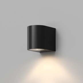 DK9790-BK Настенный уличный светильник NARVIK, IP44, GU10 LED, до 15 Вт, черный, алюминий в Игриме - igrim.ok-mebel.com | фото