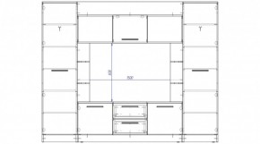 ДУБЛИН Гостиная в Игриме - igrim.ok-mebel.com | фото 2
