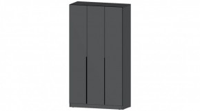 ЭЛЕГАНТ Шкаф 3х створчатый (графит) в Игриме - igrim.ok-mebel.com | фото