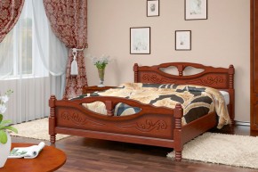 ЕЛЕНА-4 Кровать из массива (орех) в Игриме - igrim.ok-mebel.com | фото