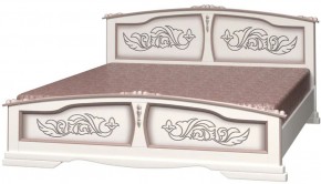 ЕЛЕНА Кровать из массива 1400  в Игриме - igrim.ok-mebel.com | фото 2