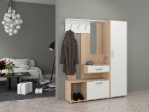 ЭНТЕР 1 Прихожая (модульная) дуб сонома/белый в Игриме - igrim.ok-mebel.com | фото 1