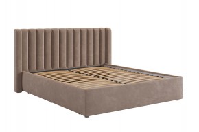 ЕВА Кровать с основанием 1600 (латте) в Игриме - igrim.ok-mebel.com | фото